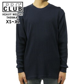 プロクラブ ロンT メンズ 正規品 PROCLUB 長袖Tシャツ サーマルシャツ HEAVY WEIGHT COTTON LONG SLEEVE THERMAL TOP NAVY #115 大きいサイズ