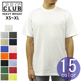 プロクラブ Tシャツ メンズ 正規品 PROCLUB ヘビーウェイト 半袖Tシャツ クルーネックTシャツ HEAVY WEIGHT COTTON SHORT SLEEVE CREW NECK T-SHIRT #101 大きいサイズ