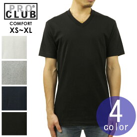 プロクラブ Tシャツ メンズ 正規品 PROCLUB コンフォート 半袖Tシャツ VネックTシャツ COMFORT SHORT SLEEVE V-NECK TEE #106 大きいサイズ
