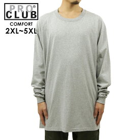 プロクラブ ロンT メンズ 正規品 PROCLUB コンフォート 長袖Tシャツ クルーネックTシャツ 大きいサイズ COMFORT COTTON LONG SLEEVE T-SHIRT #119