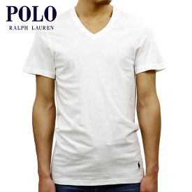 ポロ ラルフローレン Tシャツ 正規品 POLO RALPH LAUREN 半袖Tシャツ VネックTシャツ アンダーウェア COTTON CLASSIC V-NECK T-SHIRT NCVNP WHD WHITE/CRUISE NAVY PP