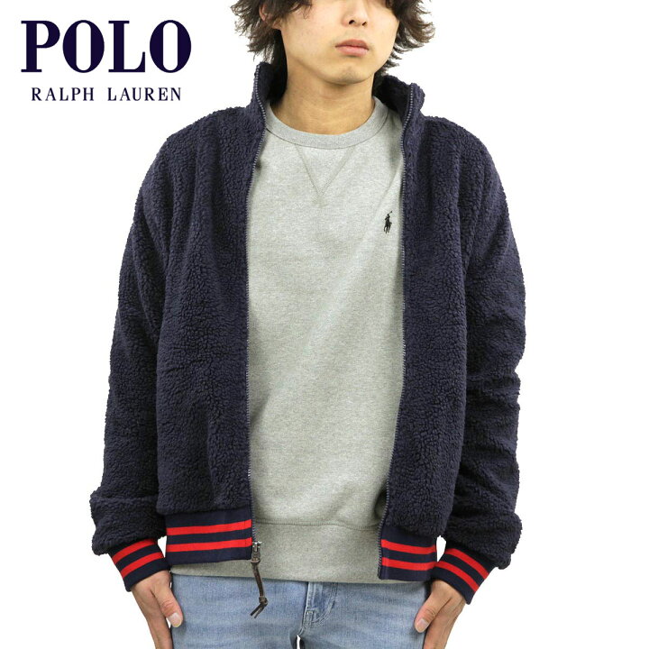 楽天市場 ポロ ラルフローレン ボアジャケット メンズ 正規品 Polo Ralph Lauren アウター フリースジャケット Fleece Zip Up Boa Jacket ブランド品セレクトショップ Mixon