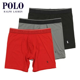 ポロ ラルフローレン 下着 メンズ 正規品 POLO RALPH LAUREN アンダーウェア ボクサーパンツ 3枚組 マイクロファイバー 3 PACK BOXER BRIEFS LVBBP3 MICROFIBER