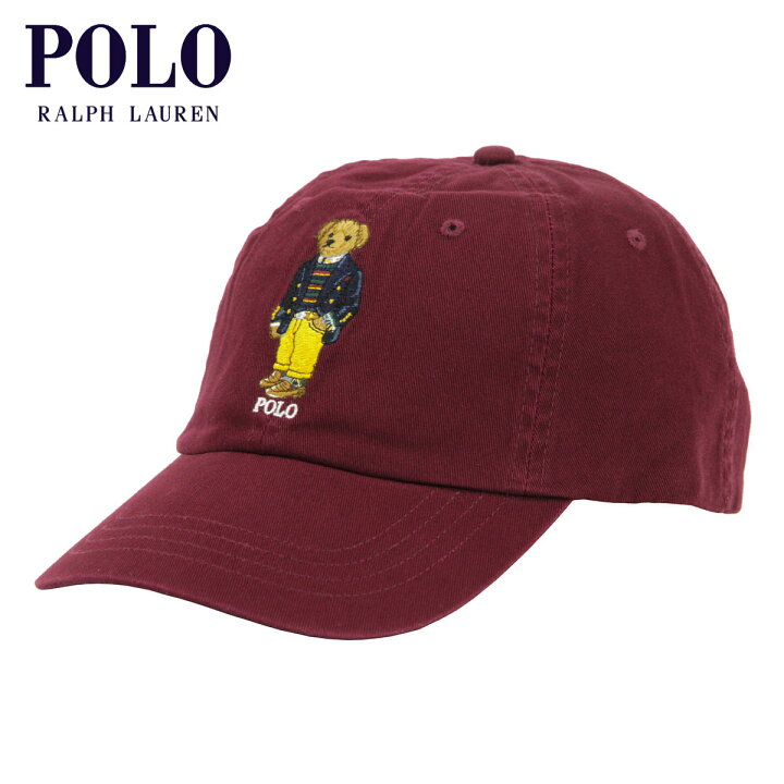 楽天市場 ポロ ラルフローレン キャップ メンズ レディース 正規品 Polo Ralph Lauren 帽子 ポロベア ベースボールキャップ Bear Assorted Hats H214sc04 Classic Wine ブランド品セレクトショップ Mixon