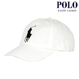 【ポイント10倍 12/13 10:00〜12/15 23:59】 ポロ ラルフローレン メンズ レディース キャップ 正規品 POLO RALPH LAUREN 帽子 ロゴ ポニー CLASSIC SPORTS BIG PONY CAP WHITE 710673584