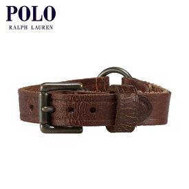 40%OFFセール 【販売期間 5/9 20:00～5/16 1:59】 ポロ ラルフローレン POLO RALPH LAUREN 正規品 ブレスレット DISTRESSED LEATHER WRIST STRAP ブラウン D20S30