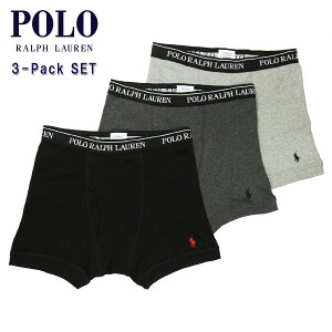 �|�� �����t���[���� POLO RALPH LAUREN ���K�i �����Y �{�N�T�[�u���[�t3�p�b�N �A���_�[�E�F�A 3 PACK P3 CLASSIC FIT BOXER BRIEFS NCBBP3 9OD ANDOVER HEATHER/MADISON HEATHER/POLO BLACK
