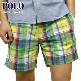 【ポイント10倍 5/23 20:00～5/27 1:59】 ポロ ラルフローレン POLO RALPH LAUREN 正規品 メンズ スイムパンツ CHECK SWIM TRUNK D15S25