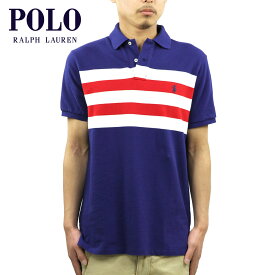 ポロ ラルフローレン ポロシャツ メンズ 正規品 POLO RALPH LAUREN 半袖ポロシャツ BIG PONY STRIPE POLO D00S20