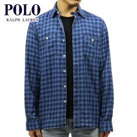 20%OFFセール 【販売期間 5/9 20:00～5/16 1:59】 ポロ ラルフローレン シャツ メンズ 正規品 POLO RALPH LAUREN 長袖シャツ BUFFALO CHECK DENIM SHIRTS