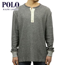 ポロ ラルフローレン POLO RALPH LAUREN 正規品 メンズ 無地 サーマル生地 長袖ヘンリーTシャツ COTTON HENLEY SHIRT