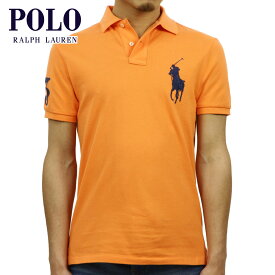 ポロ ラルフローレン POLO RALPH LAUREN 正規品 メンズ カスタムスリムフィット ビッグポニー 半袖ポロシャツ BIG PONY CUSTOM SLIM FIT COTTON MESH POLO