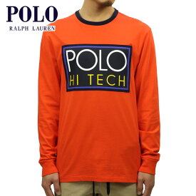 ポロ ラルフローレン Tシャツ ロンT メンズ 正規品 POLO RALPH LAUREN 長袖Tシャツ HI TECH LOGO GRAPHIC LONG-SLEEVE T-SHIRT BITTERSWEET 父の日 プレゼント ラッピング