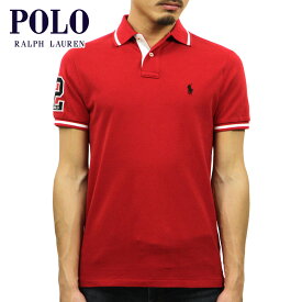 ポロ ラルフローレン ポロシャツ 正規品 POLO RALPH LAUREN 半袖ポロシャツ リンガーポロ CUSTOM SLIM FIT COTTON MESH POLO 父の日 プレゼント ラッピング