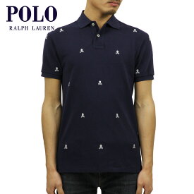 ポロ ラルフローレン ポロシャツ 正規品 POLO RALPH LAUREN 半袖ポロシャツ スカルポロ SKULL CUSTOM FIT COTTON MESH POLO