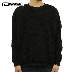 ���o�[�T�� �t���[�X �����Y ���K�̔��X REVERSAL rvddw �X�E�F�b�g �{�A�t���[�X WMC BOA FLEECE CREW NECK rv20aw203 BLACK ���̓� �v���[���g ���b�s���O
