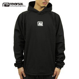 リバーサル パーカー メンズ 正規販売店 REVERSAL rvddw プルオーバーパーカー 撥水加工 WATER REPELLENT FLEECE PARKA rv20aw201 BLACK