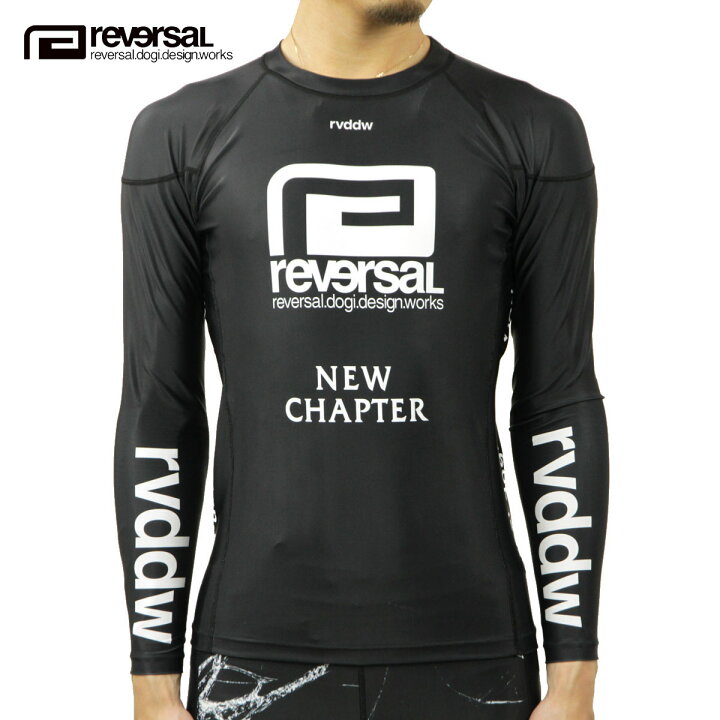 楽天市場 リバーサル ラッシュガード メンズ 正規販売店 Reversal Rvddw 長袖ラッシュガード New Chapter Long Rash Guard Rv21ss601 Black 22 ブランド品セレクトショップ Mixon