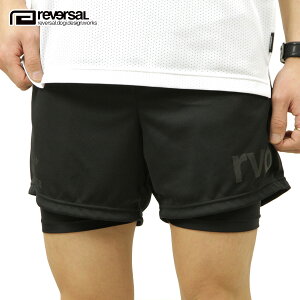 o[T MX Y K̔X REVERSAL rvddw {gX V[g䃌MX Ci[ EASY SHORTS w/SPATS rv21ss609 BLACK/BLACK