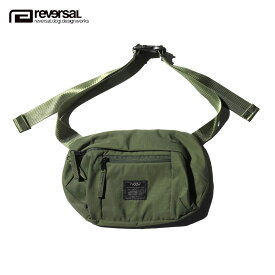 リバーサル バッグ メンズ レディース 正規販売店 REVERSAL rvddw ボディーバッグ ウエストポーチ BODY FIT WEST BAG rv21ss705 OLIVE