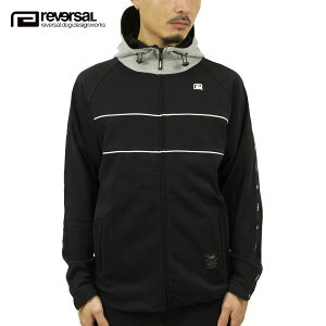 o[T AE^[ Y K̔X REVERSAL rvddw gbNWPbg XEFbg URBAN SWEAT LOGO TAPE ZIP PARKA rv21aw303 BLACK