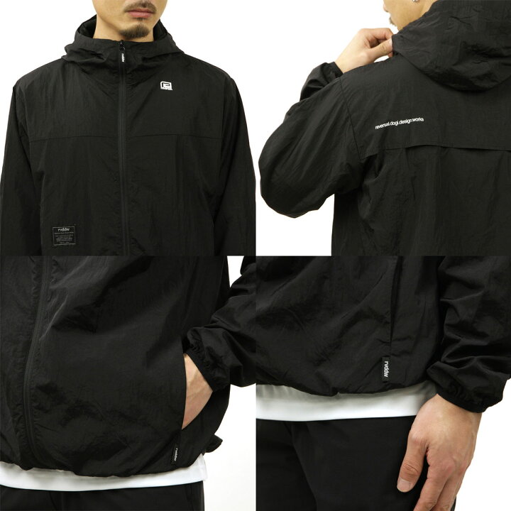 リバーサル アウター メンズ 正規販売店 REVERSAL rvddw マウンテンパーカー 軽量 ナイロンジャケット SUPER LIGHT MOUNTAIN PARKA rv22ss301 BLACK ブランド品セレクトショップ MIXON リバーサル アウター ナイロンジャケット ウィンドブレーカー rvddw