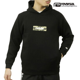 リバーサル パーカー メンズ 正規販売店 REVERSAL rvddw プルオーバーパーカー ドライテック CONTROL RVDDW BOX LOGO DRY TECH HOODIE RV22AW202 BLACK