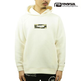 リバーサル パーカー メンズ 正規販売店 REVERSAL rvddw プルオーバーパーカー ドライテック CONTROL RVDDW BOX LOGO DRY TECH HOODIE RV22AW202 OFF WHITE