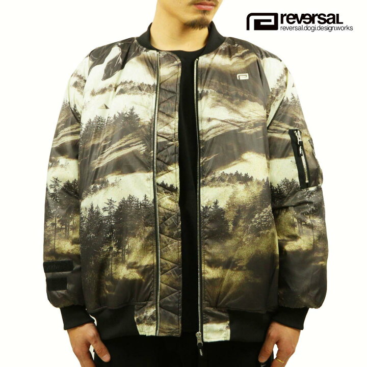 楽天市場】リバーサル MA-1 メンズ 正規販売店 REVERSAL rvddw 