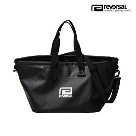 リバーサル バッグ メンズ レディース 正規販売店 REVERSAL rvddw ウェットバッグ ウェットトートバッグ BIG MARK WET BAG RV22AW712 BLACK