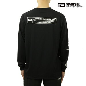 o[T Y T K̔X REVERSAL rbOVGbg TVc PEs MVS BIG SILHOUETTE LONG SLEEVE rv23ss151a BLACK