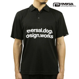 o[T Y |Vc K̔X REVERSAL rbOVGbg hC|Vc BIG SILHOUETTE DRY POLO SHIRTS rv23ss060 BLACK