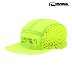 リバーサル メンズ レディース キャップ 正規販売店 REVERSAL 帽子 ジェットキャップ RIP STOP LIGHT JET CAP rv23ss704 LIME 父の日 プレゼント ラッピング