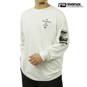 o[T Y TVc K̔X REVERSAL N[lbN I[o[TCY T PES MVS OVER SIZE LONG TEE RV24SS151-OW WHITE