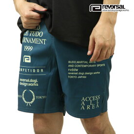 リバーサル メンズ ショートパンツ 正規販売店 REVERSAL ボトムス ハーフパンツ ファイトパンツ WVT FIGHT SHORTS RV24SS605-BL BLUE