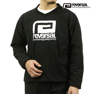 o[T Y gbvX K̔X REVERSAL vI[o[ S AE^[ COLOR BLOCK BACKYARD PULLOVER  RV24AW307-BK BLACK