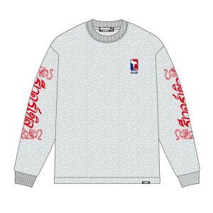 �\�񏤕i 1�������ח\�� ���o�[�T�� �����Y ����T�V���c ���K�̔��X REVERSAL �R�b�g�� �N���[�l�b�N �X���[�u�v�����g ����T THAI COTTON LONGLEEVE �A�b�V�� rv26ss101 AS ASH GREY