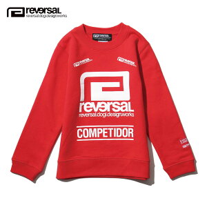 ���o�[�T�� REVERSAL rvddw ���K�̔��X �q���� �X�E�F�b�g BIG MARK KIDS CREW NECK rvap15aw023a APPAREL D00S20 ���̓� �v���[���g ���b�s���O