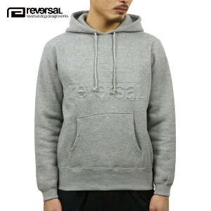 ���o�[�T�� �p�[�J�[ �����Y ���K�̔��X REVERSAL rvddw �v���I�[�o�[�p�[�J�[ EMBOSS LOGO SWEAT PARKA rv17aw015 HEATHER GRAY ���̓� �v���[���g ���b�s���O