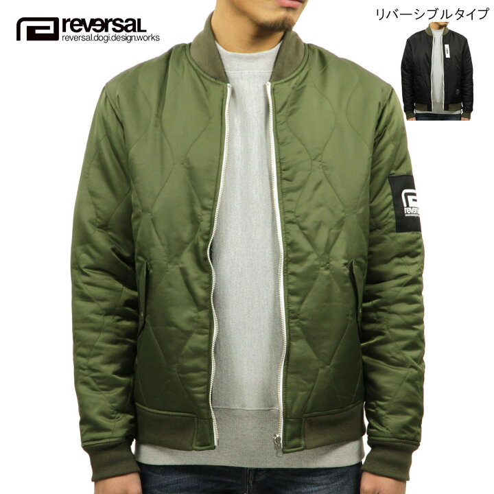 楽天市場】リバーサル REVERSAL rvddw 正規販売店 メンズ MA-1 
