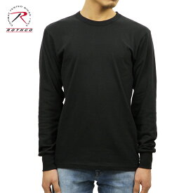 ロスコ ロンT メンズ 正規品 ROTHCO 長袖Tシャツ ROTHCO LONG SLEEVE SOLID T-SHIRT 60212 BLACK バレンタイン プレゼント ラッピング