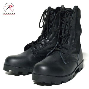 ���X�R ROTHCO ���K�i �����Y �u�[�c G.I. Type Black H.W. Nylon Speedlace Jungle Boots 5090 D00S20