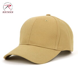 【ポイント10倍 5/23 20:00～5/27 1:59】 ロスコ ROTHCO 正規品 メンズ レディース キャップ 帽子 ROTHCO SUPREME SOLID COLOR LOW PROFILE CAP KHAKI 8977