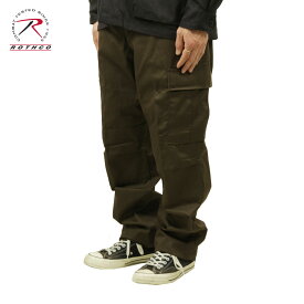 【ポイント10倍 4/24 20:00～4/27 9:59】 ロスコ パンツ メンズ 正規品 ROTHCO BDU カーゴパンツ ボトムス ROTHCO TACTICAL BDU PANTS BROWN 8578