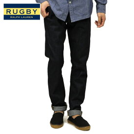 50%OFFセール 【販売期間 6/4 20:00～6/11 1:59】 ラルフローレン ラグビー ジーンズ メンズ 正規品 RUGBY RALPH LAUREN スリムジーンズ ジーパン Vintage Slim Resin Jean D20S30 父の日 プレゼント ラッピング