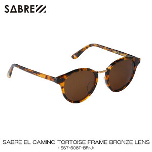 ZCo[ SABRE K̔X TOX ߂ EL CAMINO TORTOISE FRAME BRONZE LENS SUNGLASS SS7-508T-BR-J