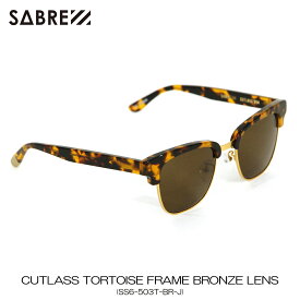 セイバー SABRE 正規販売店 サングラス めがね CUTLASS TORTOISE FRAME BRONZE LENS SUNGLASS SS6-503T-BR-J