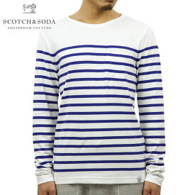 スコッチアンドソーダ ロンT メンズ 正規販売店 SCOTCH＆SODA 長袖Tシャツ AMS BLAUW CLASSIC LONG SLEEVE TEE DC 137738 17 43403 COMBO A