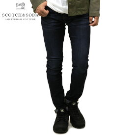 スコッチアンドソーダ SCOTCH＆SODA 正規販売店 メンズ デニムパンツ BASIC NOS RALSTON BEATEN BACK DENIM JEANS 144839 78 45506 BEATEN BLACK D