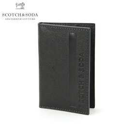 スコッチアンドソーダ カードケース メンズ レディース 正規販売店 SCOTCH＆SODA 名刺入れ CLASSIC LEATHER CARD HOLDER D 156859 0217 28500 78 COMBO A